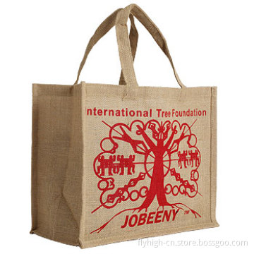 Big Size Printed Shopping Jute Bag